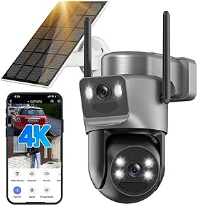 Latuwuz HT22-20 4K Solar Battery-Powered Security Camera Review