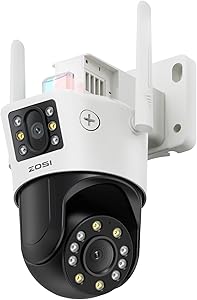 ZOSI C298 SE 6MP Dual-Lens WiFi PT Security Camera Review