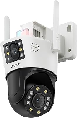 ZOSI C298 SE 6MP Dual-Lens WiFi PT Security Camera