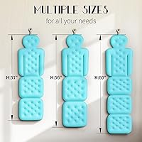 VOXOR Full Body Bath Pillow, Ocean Blue 51″ x 15.7″ — image 6