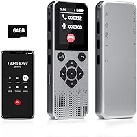 WearHome 64GB Bluetooth Voice Recorder — image 1