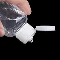 TRENDBOX 8oz Clear Bottles with Flip Cap - 30 Pack — image 5