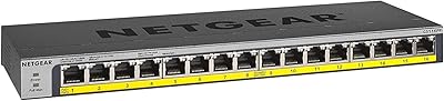 NETGEAR GS116PP 16-Port PoE Switch