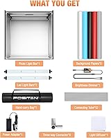 FOSITAN 32×32 Inch Bi-Color Dimmable Photo Light Box Kit — image 8