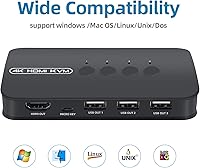 DGODRT 4-Port HDMI USB KVM Switch — image 6