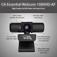 Cyber Acoustics CA Essential Webcam 1080HD-AF — image 2