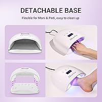 MelodySusie 54W UV LED Nail Lamp with UV Gloves Kit — image 5