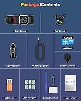 Kussla X30 3-Channel Dash Cam — image 8