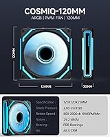 AsiaHorse COSMIQ 120mm RGB PC Fans — image 9