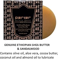 Parker Sandalwood & Shea Butter Shaving Soap Twin Pack — image 2
