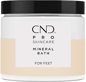 CND Pro Skincare for Feet Mineral Bath & Exfoliating Sea Salt Scrub Review