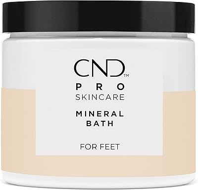 CND Pro Skincare for Feet Mineral Bath & Exfoliating Sea Salt Scrub