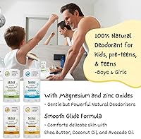 MONA BRANDS 100% Natural Deodorant for Kids - Vanilla Spice (2-Pack) — image 4