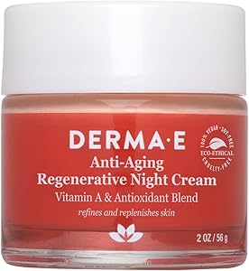 Derma E Anti-Aging Regenerative Night Cream, 2 oz Review
