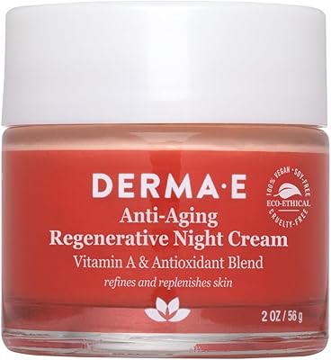 Derma E Anti-Aging Regenerative Night Cream, 2 oz