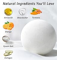 New Miuz Turmeric Arnica Orange Bath Bombs 3-Pack — image 3