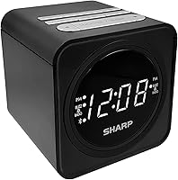 Sharp SPC729AMZ FM Clock Radio with Bluetooth Speaker — image 2