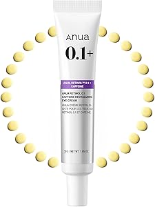 ANUA Retinol 0.1% Caffeine Revitalizing Eye Cream 30g Review