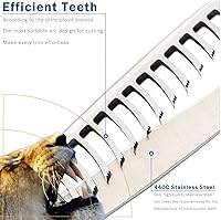 MISSUM 6.5″ Professional Texturizing Scissors — image 4