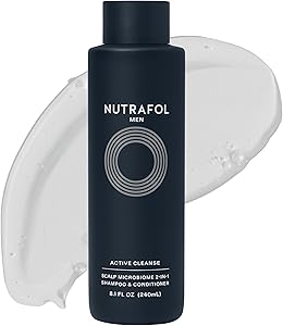 Nutrafol Men’s Shampoo and Conditioner 2-in-1, 8.1 Fl Oz