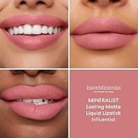 bareMinerals Mineralist Lasting Matte Liquid Lipstick Influential — image 3
