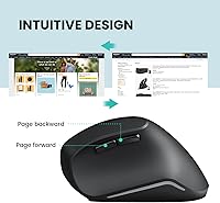 Perixx PERIMICE-804 Bluetooth Vertical Mouse — image 6