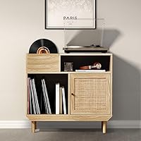affeivul Turntable Stand Record Player Cabinet — image 1