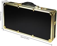 DNYSYSJ Barber Carrying Case, Black with Golden Trim — image 9