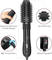 MHD Professional Ceramic Hot Air One-Step Hair Styler and Volumizer 1000W — image 5