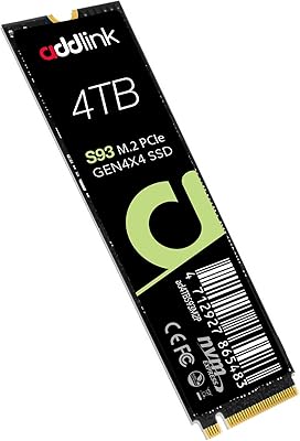 Addlink S93 4TB PCIe 4.0 M.2 SSD