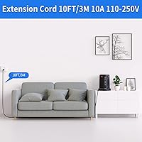 PASSUS Surge Protector Power Strip Tower with 5 USB Ports — image 6