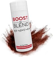 BOOST N BLEND Hair Fibers for Thinning Hair, Warm Cinnamon Brown (25g) — image 1