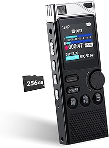 Wucotc Digital Voice Recorder 264GB Review