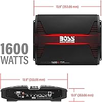 BOSS Audio Systems PT1600 Phantom Series Car Stereo Amplifier — image 4