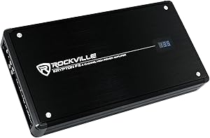 Rockville KRYPTON F2 3200W 4-Channel Car Amplifier Review