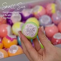 EvolutionUSA Refresh Bath Bombs, 24 Mini Bath Balls for Women — image 6