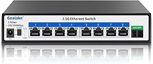 Goalake 8-Port 2.5G Ethernet Switch Review