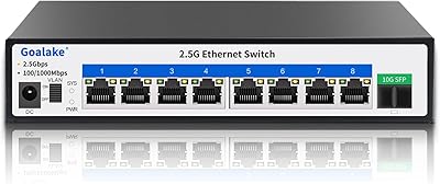 Goalake 8-Port 2.5G Ethernet Switch
