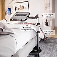 LEVO G2 V16 Mobile Laptop Stand Desk Rolling Cart — image 2