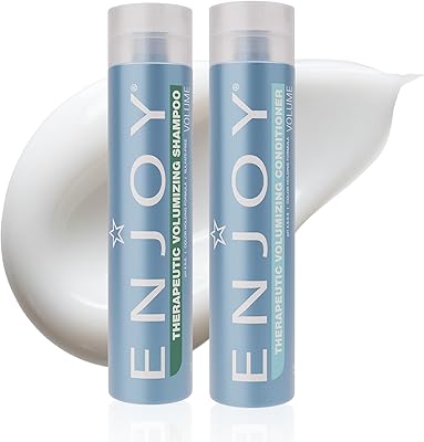 Enjoy Therapeutic Volumizing Shampoo and Conditioner 10.1 oz Duo Set