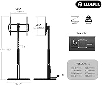LLDEPLL Floor Mobile TV Stand with Power Outlet — image 8