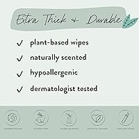 The Honest Company Nourish + Cleanse Wipes, 240 Count — image 5