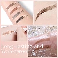 JUDUNA 3D Waterproof Magic Eyebrow Pencil Dark Brown 2-Pack — image 4