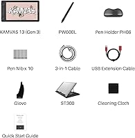 HUION Kamvas 13 (Gen 3) Drawing Tablet — image 8