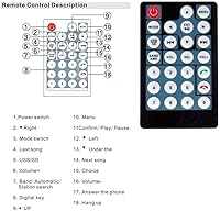 Podofo 7023B Double Din Car Stereo — image 8