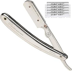 Parker SR1 Stainless Steel Straight Edge Barber Razor Review
