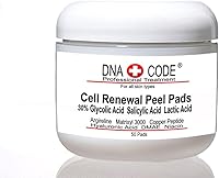 DNA CODE Skin Care AntiAging Peel Pads - 30% Glycolic Acid, 50 Count — image 1