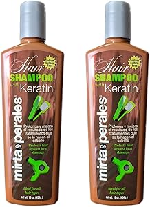 Mirta De Perales Hair Shampoo with Keratin 16 oz 2-Pack Review