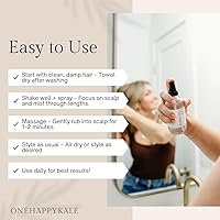 Onehappykale Mermaid Hair Growth & Restoration Spray – 4oz — image 5