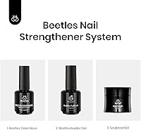 Beetles 12 Color Rubber Base Gel Polish, Nude Porcelain Doll Pink — image 8
